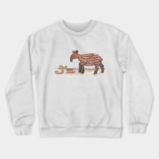 T is for Tapir Crewneck Sweatshirt